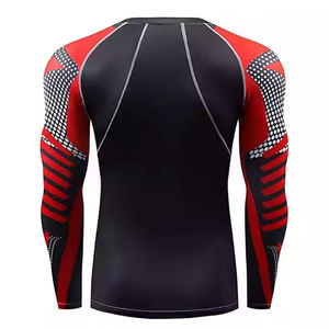 Conjuntos Deportivos de Compresión para Hombre con Logotipo Personalizado, Leggings Ajustados para Ejercicio con Camisetas, Venta al Por Mayor, OEM - Product Image 4