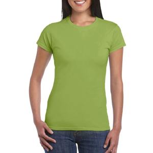 Camisetas de verano de algodón 100% de alta calidad, venta al por mayor, camiseta de manga corta gráfica con cuello redondo para mujer, Exportación de BD - Product Image 4