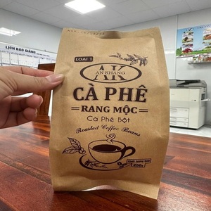 Fournisseur vietnamien vert biologique entièrement mûr grains de café Robusta échantillon personnalisable 0.25kg 100% torréfié - Product Image 1