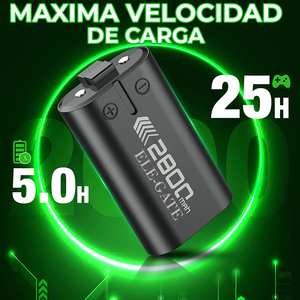 Stazione di ricarica Xbox con 4 batterie da 2800mAh e caricabatterie a 4 slot - Product Image 3