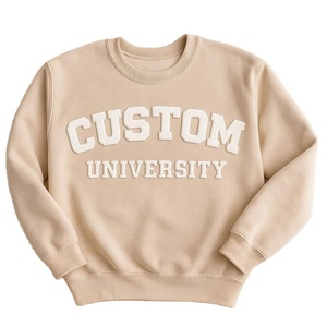 Personnalisé unisexe Design bouffée impression sweats respirant haute qualité matériel 100% coton coupe ample tenue décontracté sweats - Product Image 2