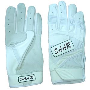 Professional Customized Genuine Cowhide Cabretta Leather <b>Batting</b> Gloves Hand Safety for Adults in Baseball and Softball Playing - Product Image 3