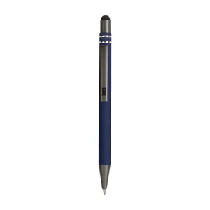 Penna Touch in Alluminio Gommato Personalizzata per Gadget Promozionali - Product Image 5
