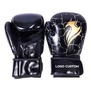 Gants d'entraînement de boxe et MMA en cuir PU haute durabilité, avec lacets au poignet, légers et écologiques, pour sacs de frappe, vente en gros - Product Image 6