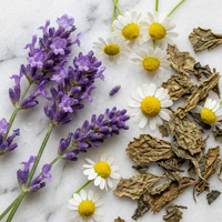 Thé Herbal pour le Sommeil OEM ODM avec Lavande et Camomille, Marque Privée, Logo Personnalisé