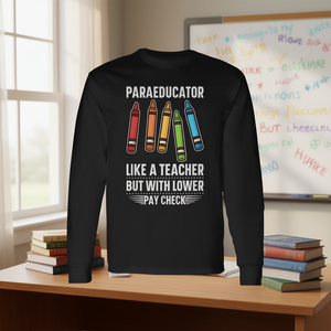 Camiseta de Manga Larga para Paraproyectores y Asistentes de Aula, Categoría de Productos Promocionales - Product Image 3