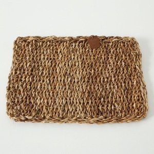 Manteles individuales de lujo de fibra marina para mesa de comedor, hechos a mano con rafia y hierba marina. - Product Image 3
