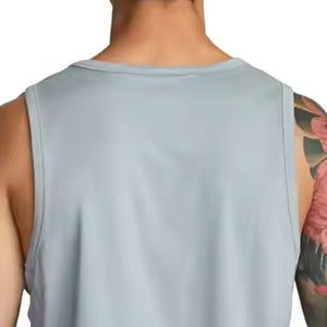 Camiseta sin mangas de venta directa de fábrica para hombre, camiseta sin mangas hecha de alta calidad para hombre, camiseta sin mangas para ejercicio de gimnasio - Product Image 5