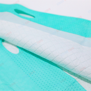 Almohadilla de Camilla transpirable no tejida desechable para <span class=keywords><strong>Hospital</strong></span>, cubiertas de hoja de camilla para ambulancia, hoja de transferencia de pacientes, mango recortado - Product Image 6