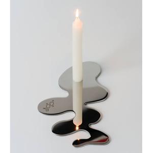 Porte-bougie en métal finition antique, support de bougie pour l'éclairage et la décoration de la maison, ensemble élégant de porte-bougie décoratif - Product Image 4