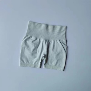 Pantalones cortos de gimnasio sin costuras Cintura alta Fitness Biker Pantalones cortos de impacto para mujeres Pantalones cortos de yoga personalizados para mujeres al por mayor - Product Image 3