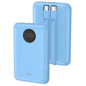 HY116Max 10000mAh Ultra Slim Power Bank Multi-Device Support Simultaneous Charging LED Display Quick Charge Li-<b>Polymer</b> Battery | - Product Image 6