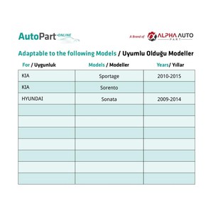 Engrenage de rétroviseur droit pour Kia Sportage, Sorento, Hyundai Sonata MK6 - 38 dents - Product Image 5