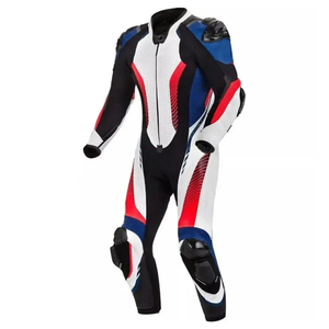 Trajes de Motocicleta Personalizados, Traje de Motocicleta de Cuero, Logotipo Personalizado Impreso para Hombre - Product Image 1