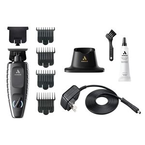 Recortadora de Barba Eléctrica Inalámbrica de Iones de Litio, Cuchilla Ajustable de Acero Inoxidable, Base de Carga USB para Uso Doméstico y en Autocaravanas - Product Image 4