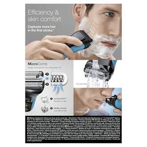 Rasoir Électrique Rechargeable Sans Fil pour Hommes, Utilisation Humide et Sèche, avec Tondeuse, Étanche IPX7, Rasoir à Double Lame pour le Corps - Product Image 4