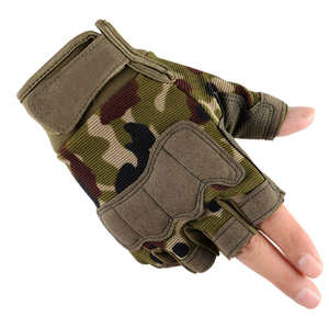 Pakistán Fabricante Personalización Logo Gimnasio Guantes Transpirable Medio dedo Entrenamiento Fitness Ejercicio Levantamiento de pesas Guantes EE. UU. - Product Image 2