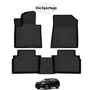 China Factory Custom Fit Car All-weather 3d Tpe Mats Floor Liner Auto Floor Mats For Cars Accessories Kia Sportage