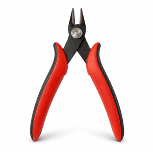 Pince coupante miniature en acier inoxydable de 5 pouces pour la fabrication de bijoux, coupe-prise de précision avec poignée antidérapante (125 mm) - Product Image 1