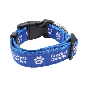 Best Quality Luxury Pet <b>Dog</b> Collar Sustainable and Strong Nylon Webbing with Unique Print Pattern Direct from Turkey - Product Image 2