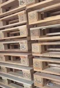 Palettes en bois Epal d'occasion de 1ère classe, simples pour le stockage en entrepôt, palettes en bois de qualité Euro Epal - Product Image 2