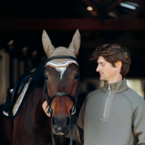 Offre Spéciale équestre Tack Crochet Horse Fly Hood Bonnets d'oreille délicats avec respirabilité pour l'équitation - Product Image 6