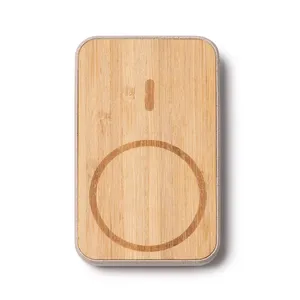 Power Bank in Bambù Corry, Gadget Promozionali Personalizzati - Product Image 3