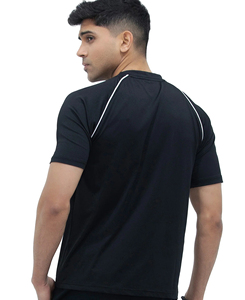 T-shirts de compression slim fit pour hommes, respirants, manches courtes, en spandex/polyester, pour le fitness et l'entraînement - Product Image 2