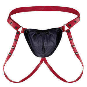 Unique Style Lightweight Durable Leather <b>Jockstrap</b> Featuring Flexible Side Straps And Premium Soft Leather <b>Jockstrap</b> - Product Image 1