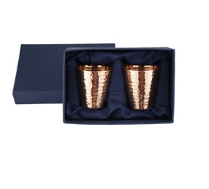 Shining Finished Look Copper Shot Glass Surface Pure Copper Drink Ware Shot <b>Mug</b> in Gift <b>Box</b> for Kitchen Bar & Restaurants - Product Image 1