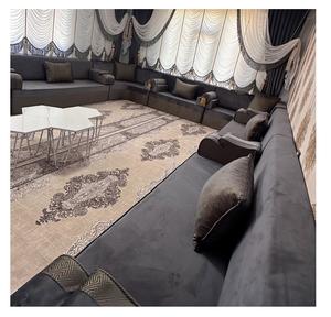 Sièges au sol orientaux, canapé ethnique, canapé Majlis arabe, canapé de style ottoman, ensemble Jalsa arabe, sièges au sol orientaux de luxe - Product Image 1