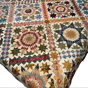 Luxury Hawaiian Ethnic Traditional Block Printed Patchwork Pattern <b>Quilts</b> Bedspread Set for Home Decoration OEM <b>Bedding</b> Set - Product Image 1