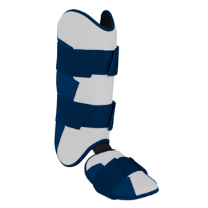 Protège-jambes de baseball en cuir légers avec logo personnalisé, protection professionnelle et sécurité maximale pour un ajustement sur mesure - Product Image 2