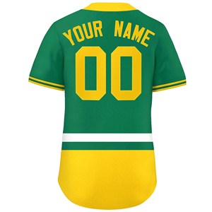 Maillots de sport personnalisés OEM, maillot de baseball avec nom et numéro pour les équipes, maillot de baseball en polyester double tricot - Product Image 3