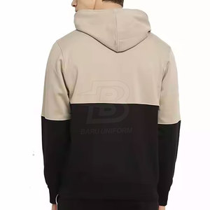 Sudaderas con Capucha para Hombre para Uso en Exteriores e Invierno - Diseño con Capucha de Color Sólido, Algodón/Poliéster Transpirable, Tallas y Colores Personalizados - Product Image 3