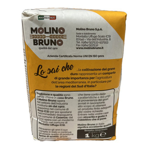 <span class=keywords><strong>Semola</strong></span> <span class=keywords><strong>di</strong></span> Grano Italiana MOLINO BRUNO <span class=keywords><strong>di</strong></span> Prima Qualità 1kg Pronta all'Uso Durata 12 Mesi per Pizza Pane Panini <span class=keywords><strong>Dolci</strong></span> - Product Image 3