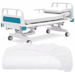 Professional Hospital Bed <b>Covers</b>| Premium Quality Knitted Cotton Hospital Cotton Bed Sheet <b>Cover</b> for Daily Use - Product Image 5