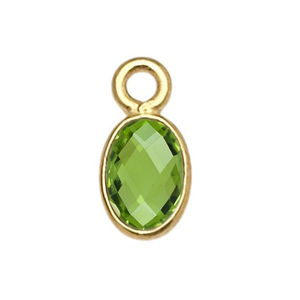 Charmes ovales en pierre de lune pêche 6x4 mm, sertis, en argent sterling 925 plaqué or, pendentif serti, pierre de lune pêche, fournisseurs de bijoux en argent - Product Image 2