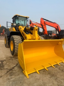 Modèle 2022, 90% neuf, chargeuse sur pneus SDLG 958F 958L 5 tonnes, moteur chinois d'origine, roulement de haute qualité, vente de chargeuse rétro - Product Image 6