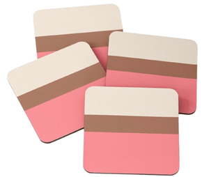 Tapis de dessous de verre contemporains réutilisables résistants à la chaleur en bois naturel écologique pour la maison et le commerce - Product Image 3