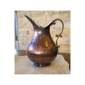 Vintage Copper <b>Pitcher</b>, Factory Direct Supply New Arrival Best Quality Handmade Copper 1L <b>Pitcher</b> - Product Image 1