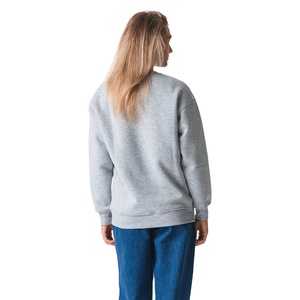 Sweat-shirt à col rond pour femme moderne, design minimaliste, polaire doux, pull pour streetwear, détente et mode d'hiver - Product Image 4