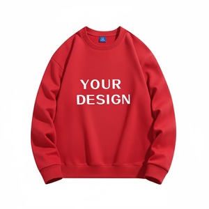 Les pulls molletonnés en polyester/coton pour hommes portent un style de rue élevé avec un motif d'impression bouffant à col à capuche pour l'automne - Product Image 1