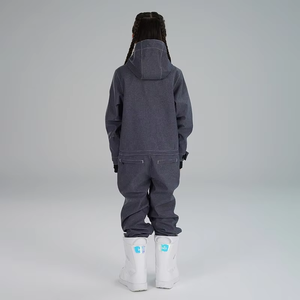 Nuevo Traje de Esquí de Una Pieza para Mujer, Acolchado, Grueso, Cálido, Cortavientos, Impermeable, con Cierre de Cremallera, para Clima Extremo - Product Image 3