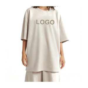 ชุดเสื้อยืดและกางเกงขาสั้นสำหรับผู้ชายชุดเสื้อยืดและกางเกงขาสั้นพิมพ์โลโก้เอง - Product Image 3