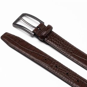 Cinturón de cuero transpirable último estilo precio barato hecho a medida, cinturón multiusos de cuero - Product Image 3