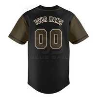 Maillot de baseball personnalisé 100% polyester, haute qualité, respirant, maillots de sport
