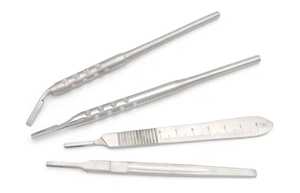 Prix de gros de haute qualité en acier inoxydable No 3 4 lames Scalpel puissance manuelle Ce Iso certifié Scalpel poignée Oem Services - Product Image 4