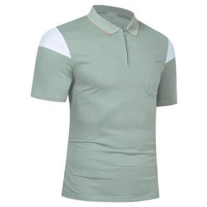 Ropa de hombre, polos para hombre, venta al por mayor, logotipo personalizado, camisetas de polo lisas de talla grande para hombre, Polo de golf de algodón de alta calidad - Product Image 2