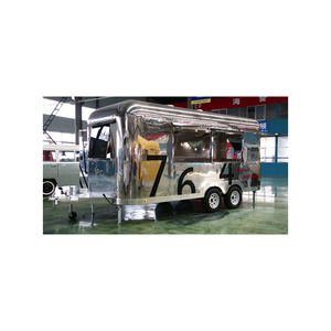 Camions de crème glacée, remorque de restauration / camion de nourriture rétro électrique / remorque de camion de nourriture mobile à vendre - Product Image 1